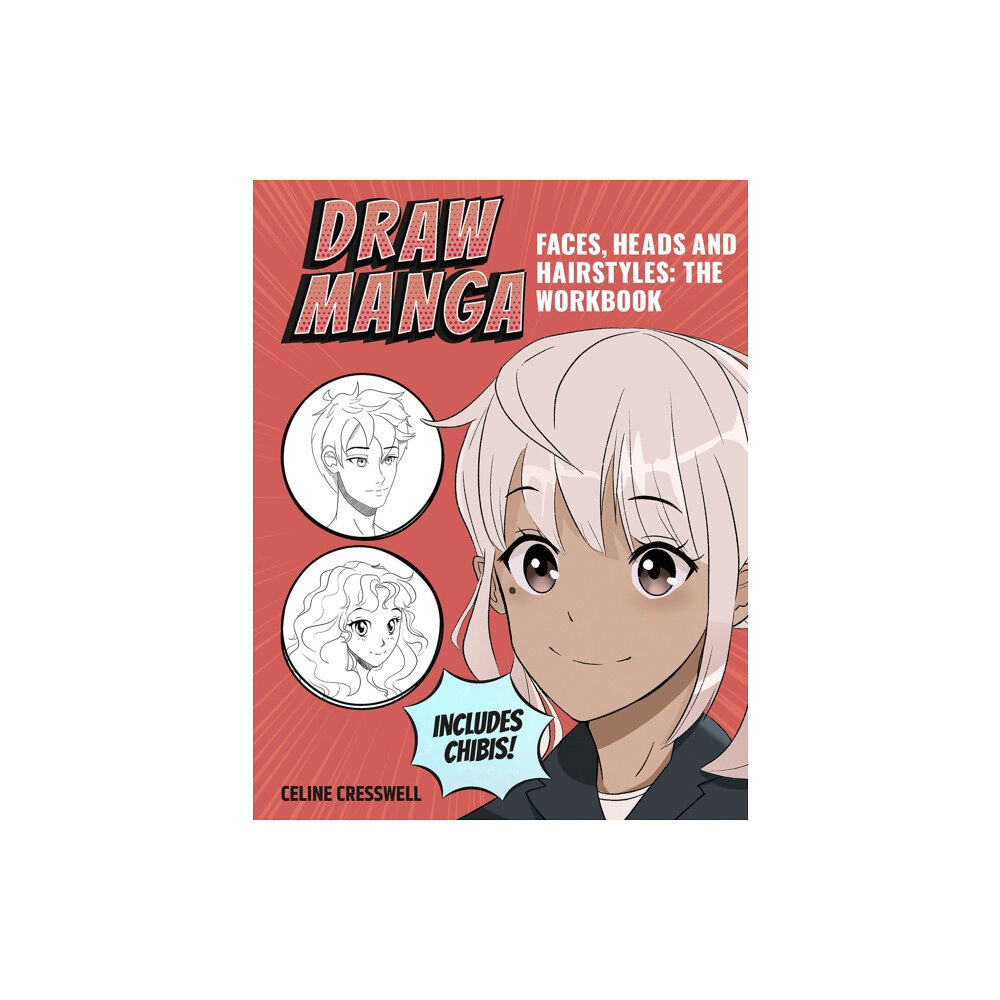 Search Press Ltd Draw Manga Faces, Heads and Hairstyles: The Workbook (häftad, eng)