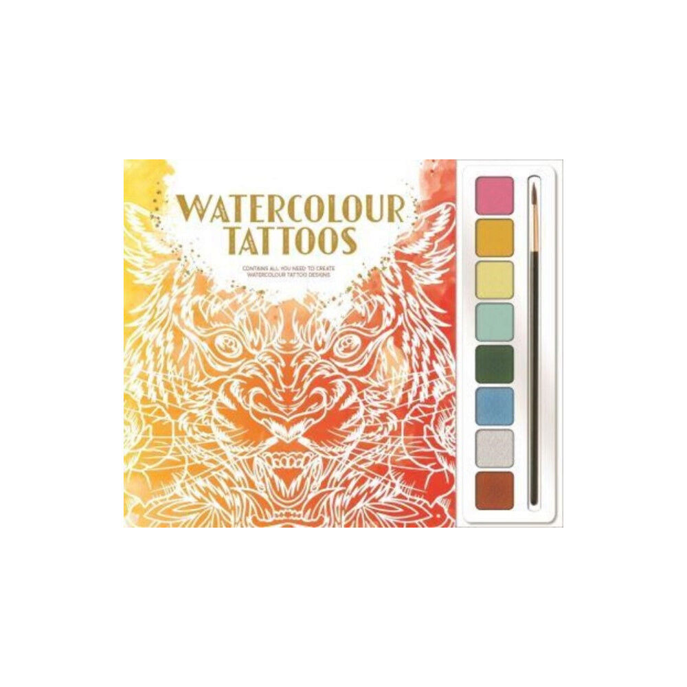 Bonnier Books Ltd Watercolour Tattoos (inbunden, eng)