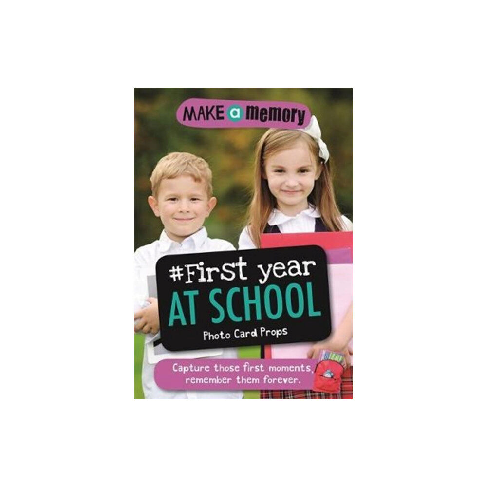 Bonnier Books Ltd Make a Memory #First Year at School Photo Card Props (häftad, eng)