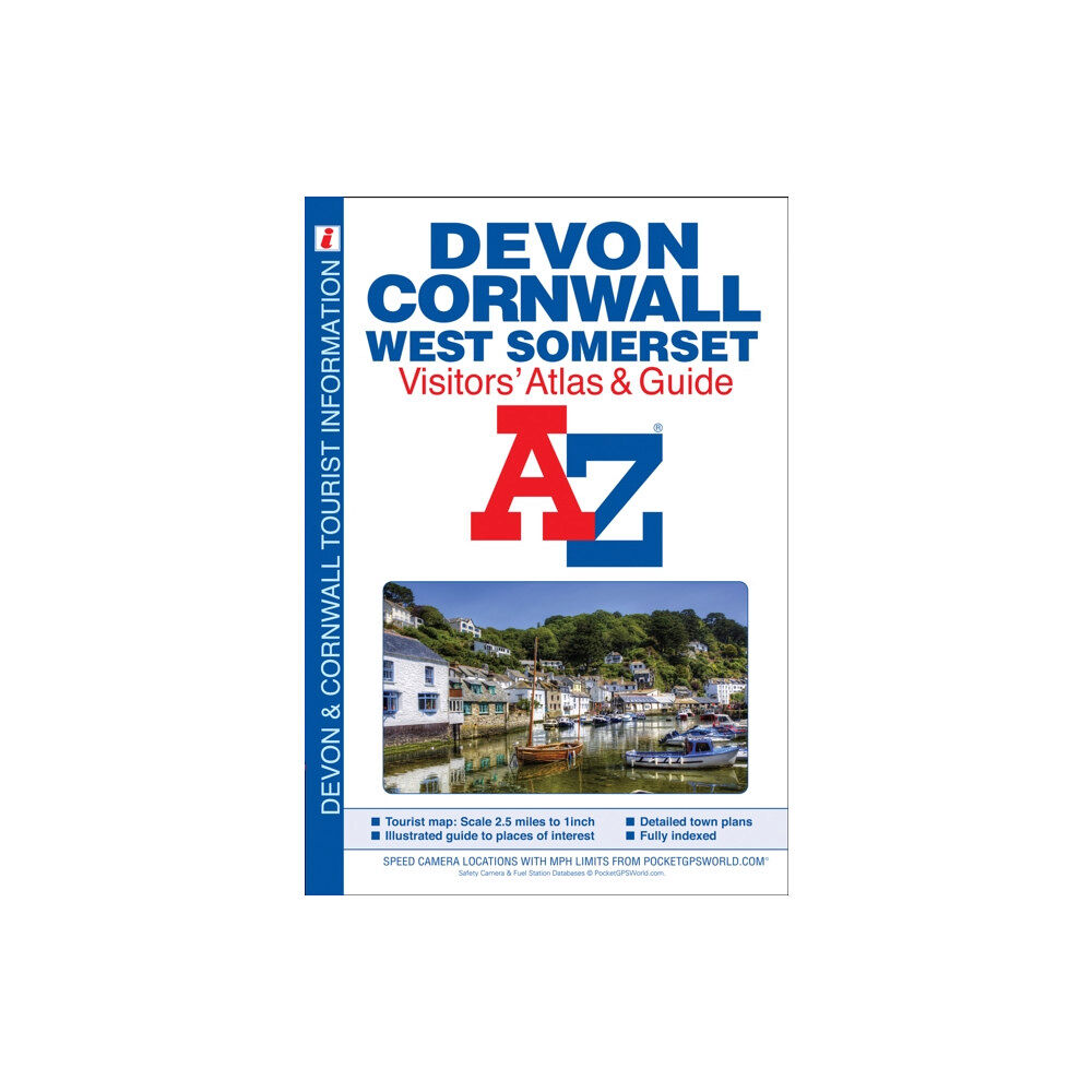 HarperCollins Publishers Devon, Cornwall and West Somerset Visitors' Atlas (häftad, eng)