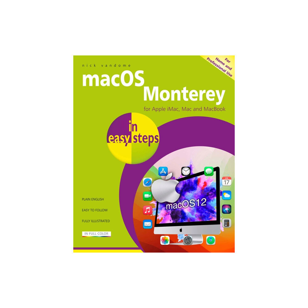 In Easy Steps Limited macOS Monterey in easy steps (häftad, eng)