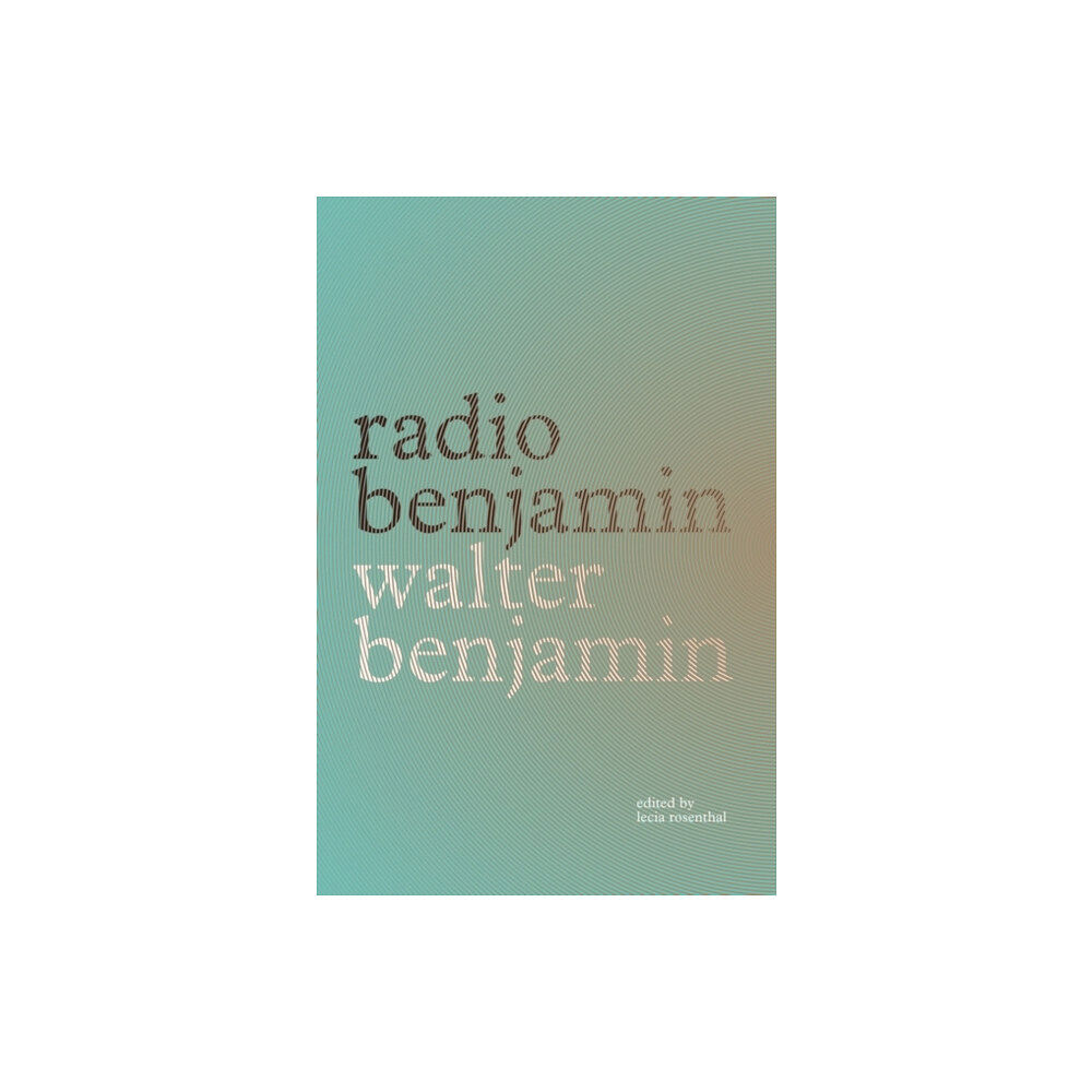 Verso Books Radio Benjamin (häftad, eng)