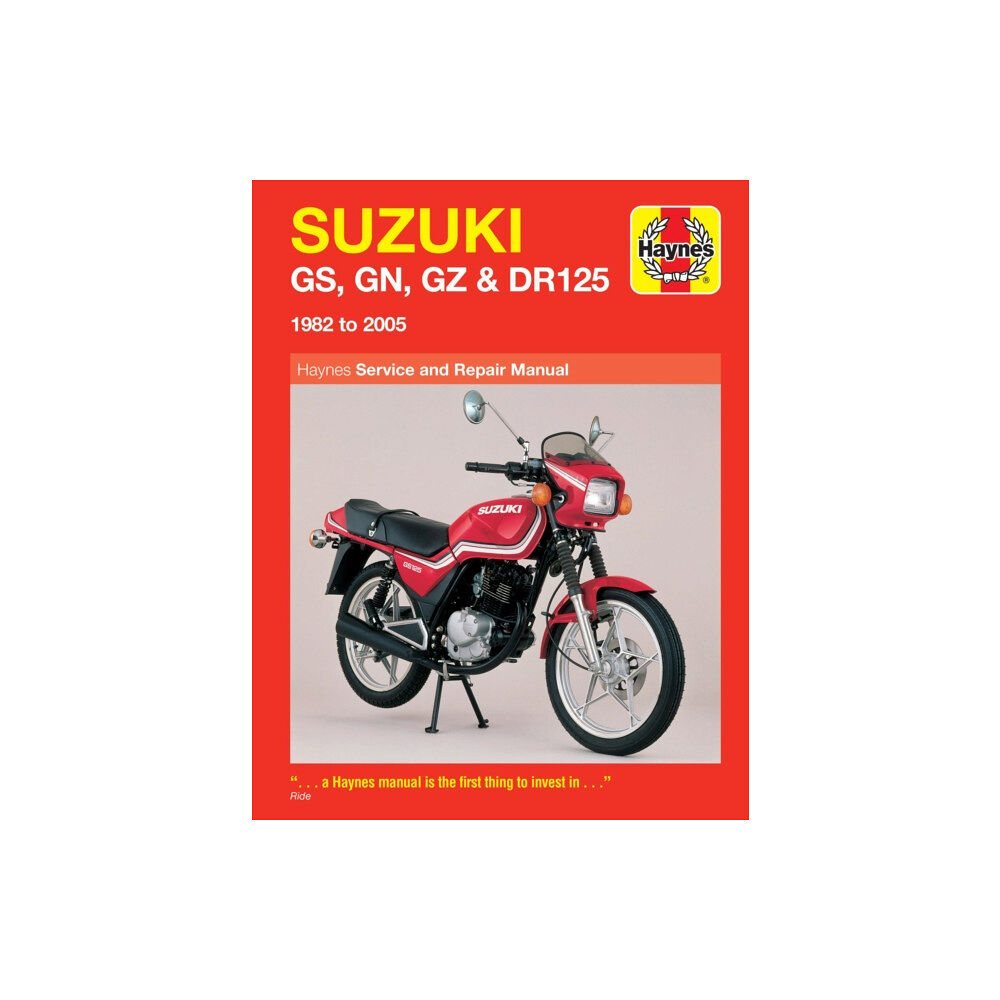 Haynes Publishing Group Suzuki GS, GN, GZ & DR125 Singles (82 - 05) Haynes Repair Manual (häftad, eng)