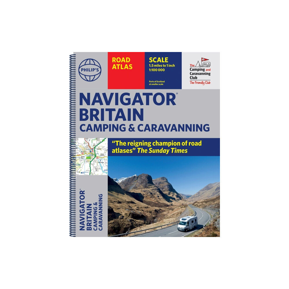 Octopus publishing group Philip's Navigator Camping and Caravanning Atlas of Britain (bok, spiral, eng)