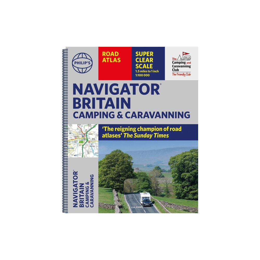 Octopus publishing group Philip's Navigator Camping and Caravanning Atlas of Britain (bok, spiral, eng)