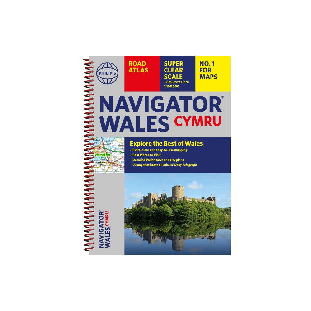 Octopus publishing group Philip's Navigator Wales (bok, spiral, eng)