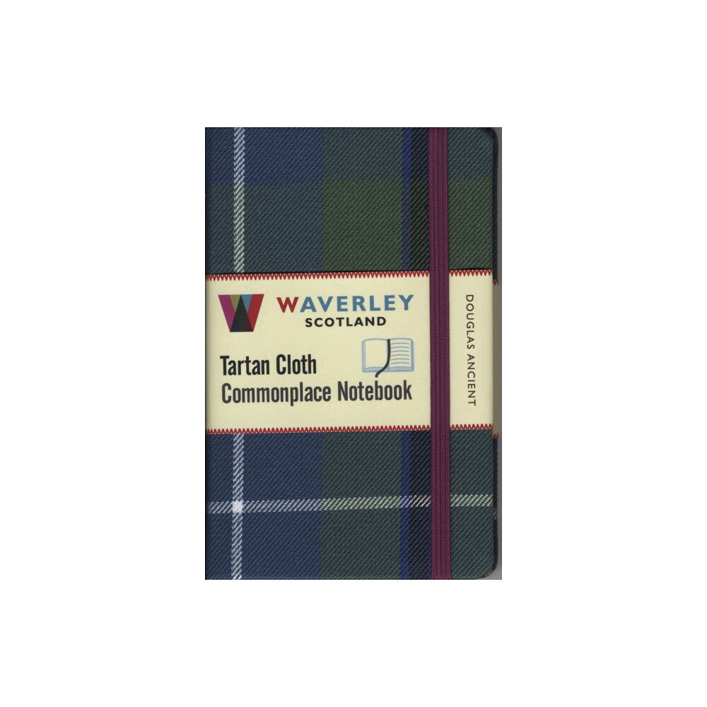 The Gresham Publishing Co. Ltd Waverley (M): Douglas Ancient Tartan Cloth Commonplace Notebook (inbunden, eng)