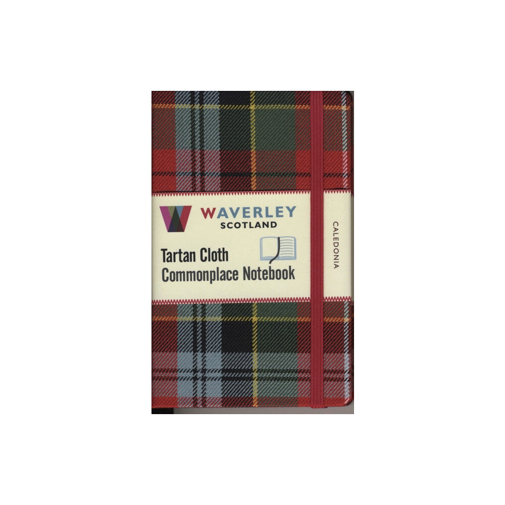 The Gresham Publishing Co. Ltd Caledonia: Waverley Genuine Tartan Cloth Commonplace Notebook (9cm x 14cm) (inbunden, eng)