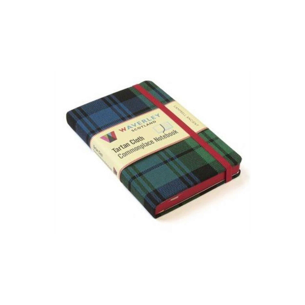 The Gresham Publishing Co. Ltd Waverley (M): Campbell Ancient Tartan Cloth Commonplace Pocket Notebook (inbunden, eng)