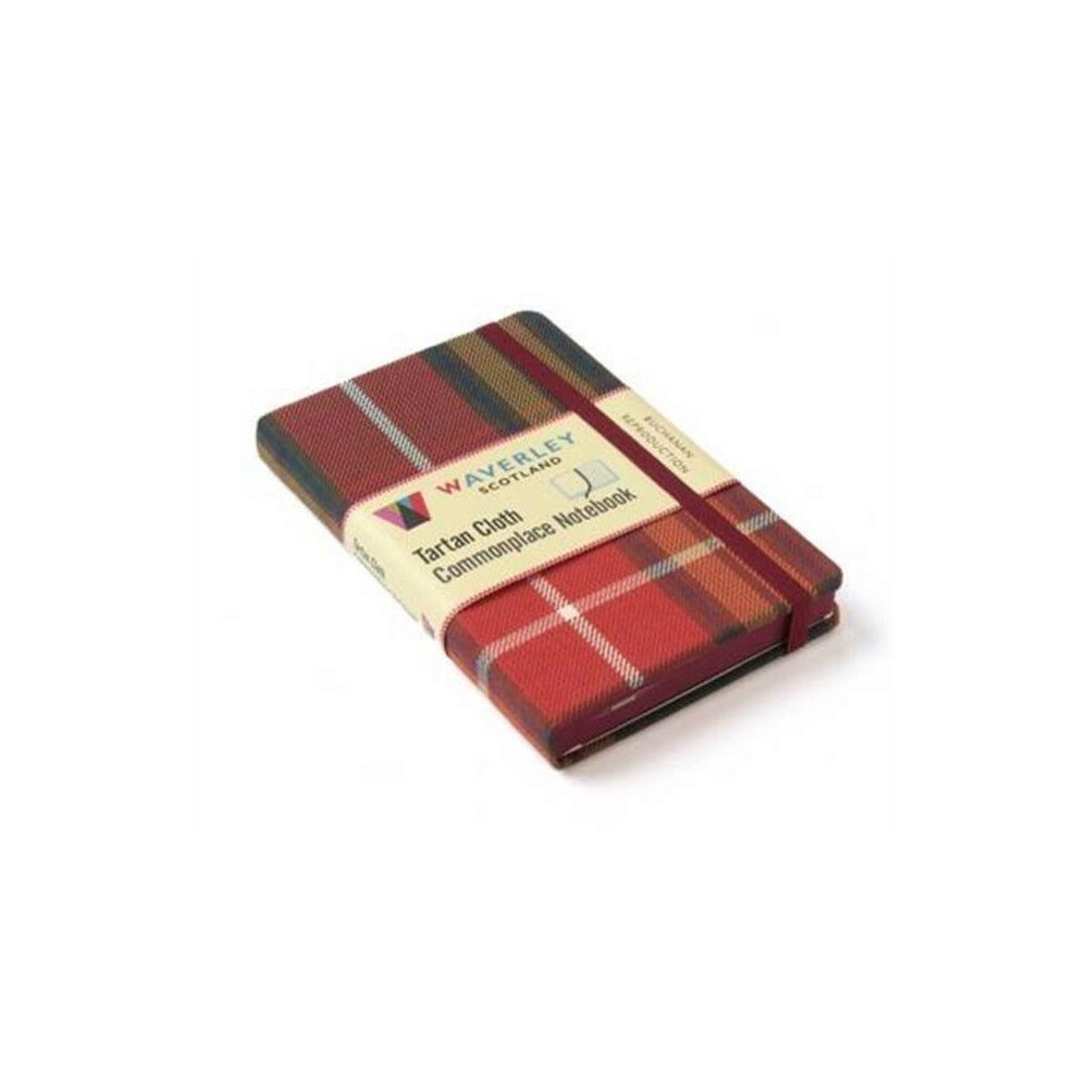 The Gresham Publishing Co. Ltd Waverley (M): Buchanan Tartan Cloth Commonplace Notebook (inbunden, eng)