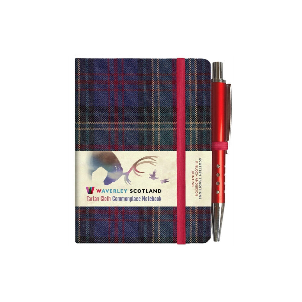 The Gresham Publishing Co. Ltd Waverley S.T. (S): Hunting Mini with Pen Pocket Genuine Tartan Cloth Commonplace Notebook (inbunden, eng)