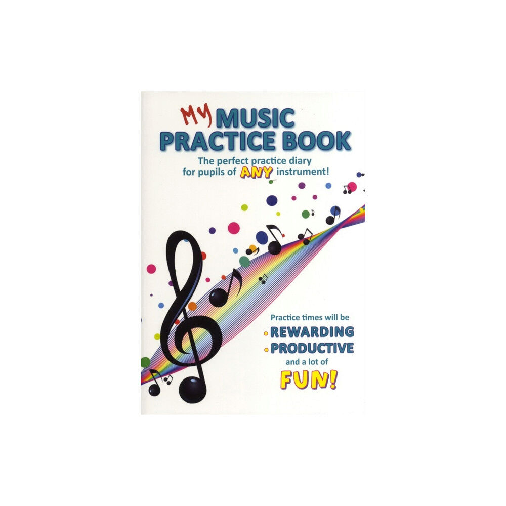 Hal Leonard Europe Limited My Music Practice Book (häftad, eng)