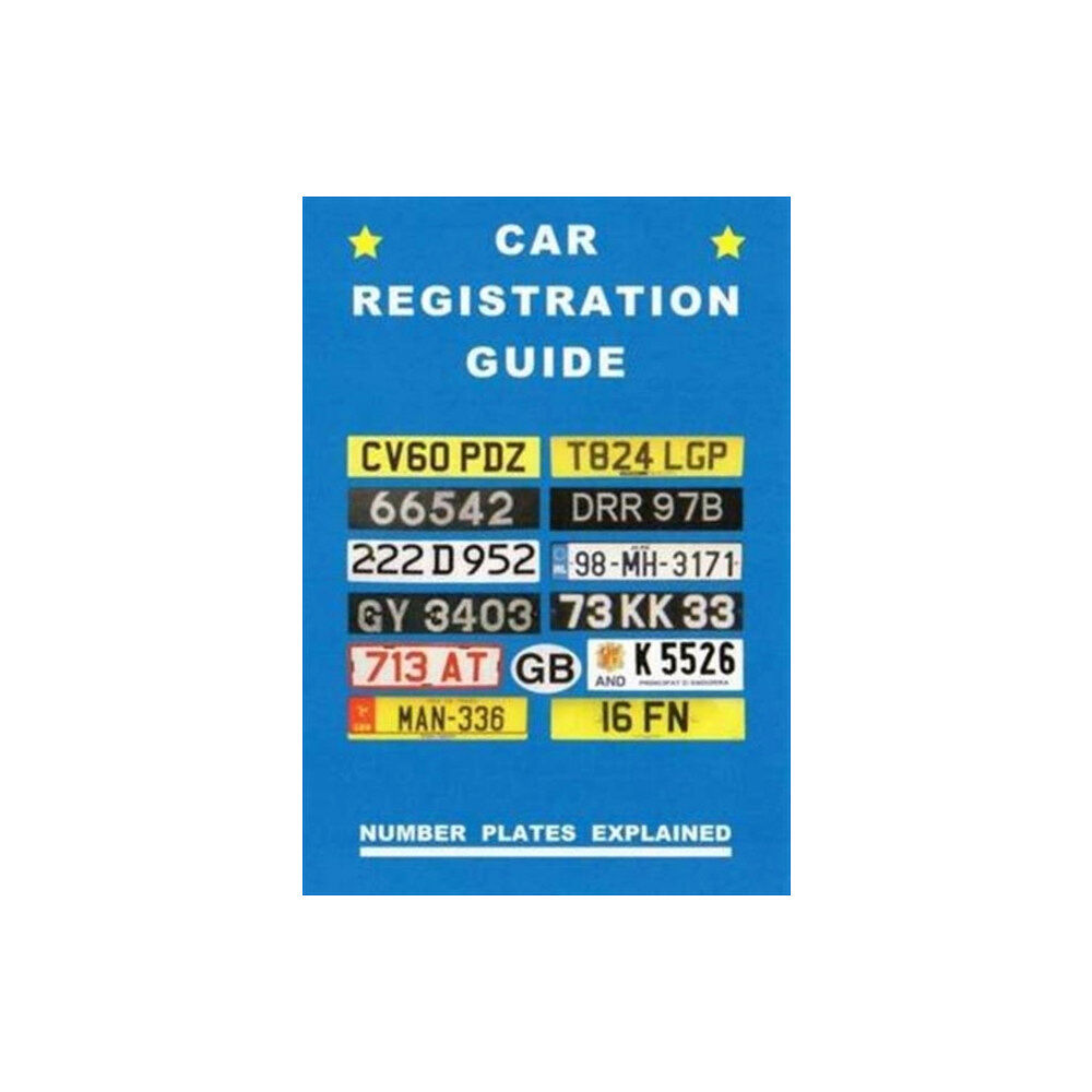 Newby Books CAR REGISTRATION GUIDE (häftad, eng)