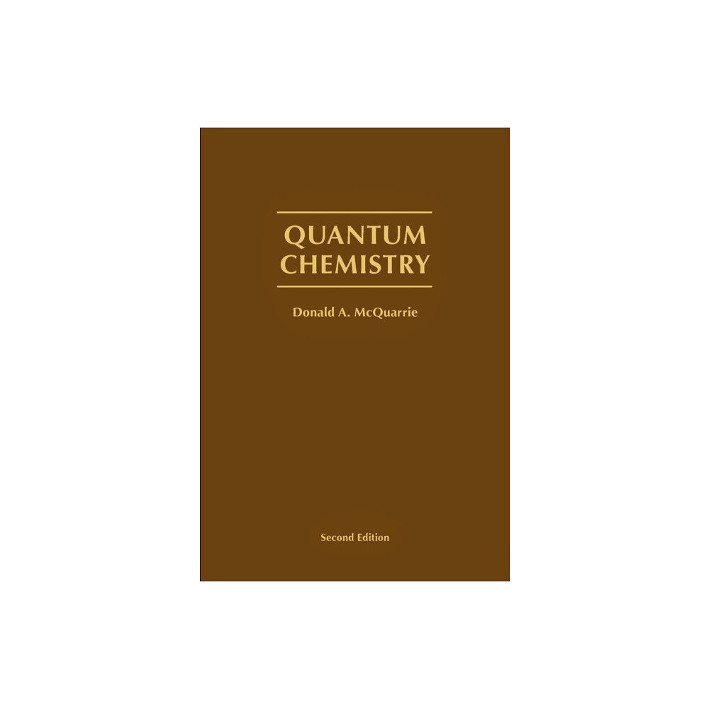 University Science Books,U.S. Quantum Chemistry (inbunden, eng)