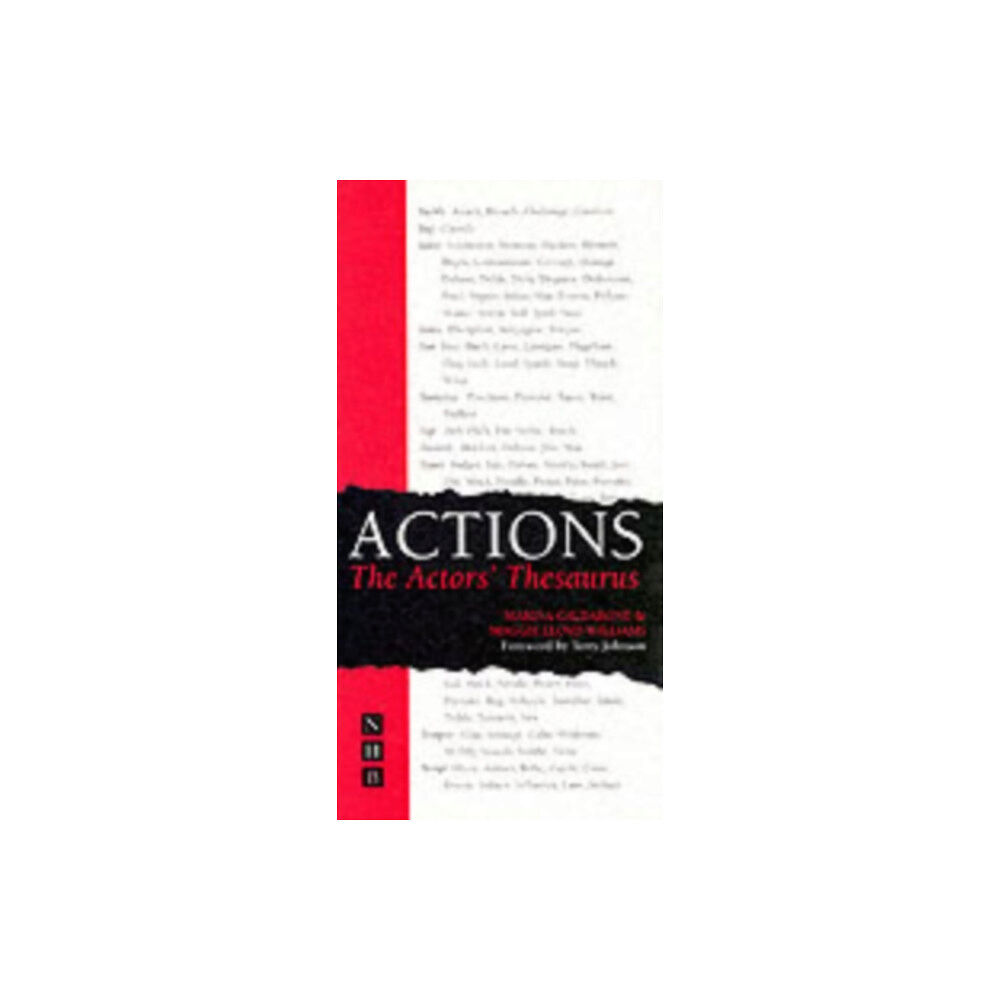 Nick Hern Books Actions: The Actors' Thesaurus (häftad, eng)