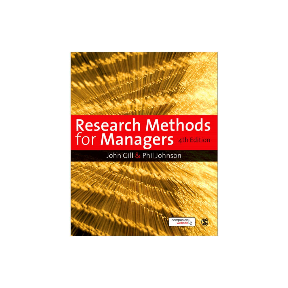 Sage Publications Ltd Research Methods for Managers (häftad, eng)