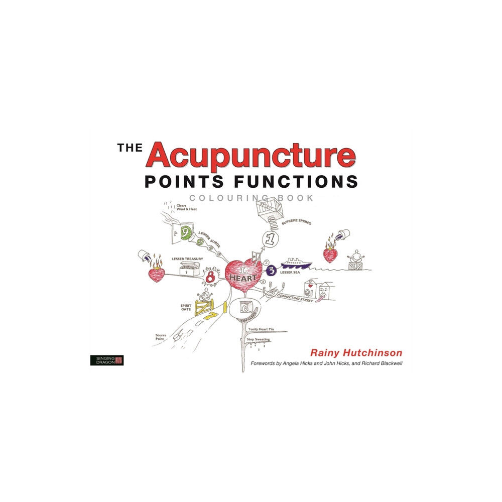 Jessica kingsley publishers The Acupuncture Points Functions Colouring Book (häftad, eng)