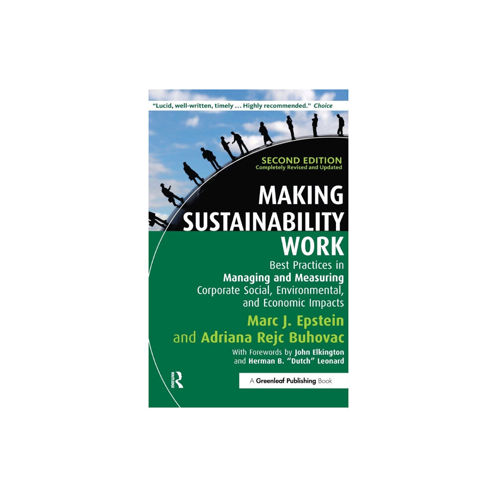 Taylor & francis ltd Making Sustainability Work (inbunden, eng)