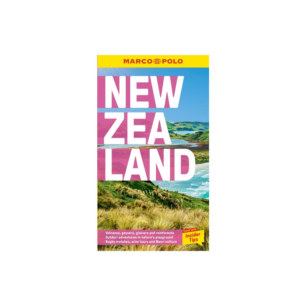 Heartwood Publishing New Zealand Marco Polo Pocket Travel Guide - with pull out map (häftad, eng)