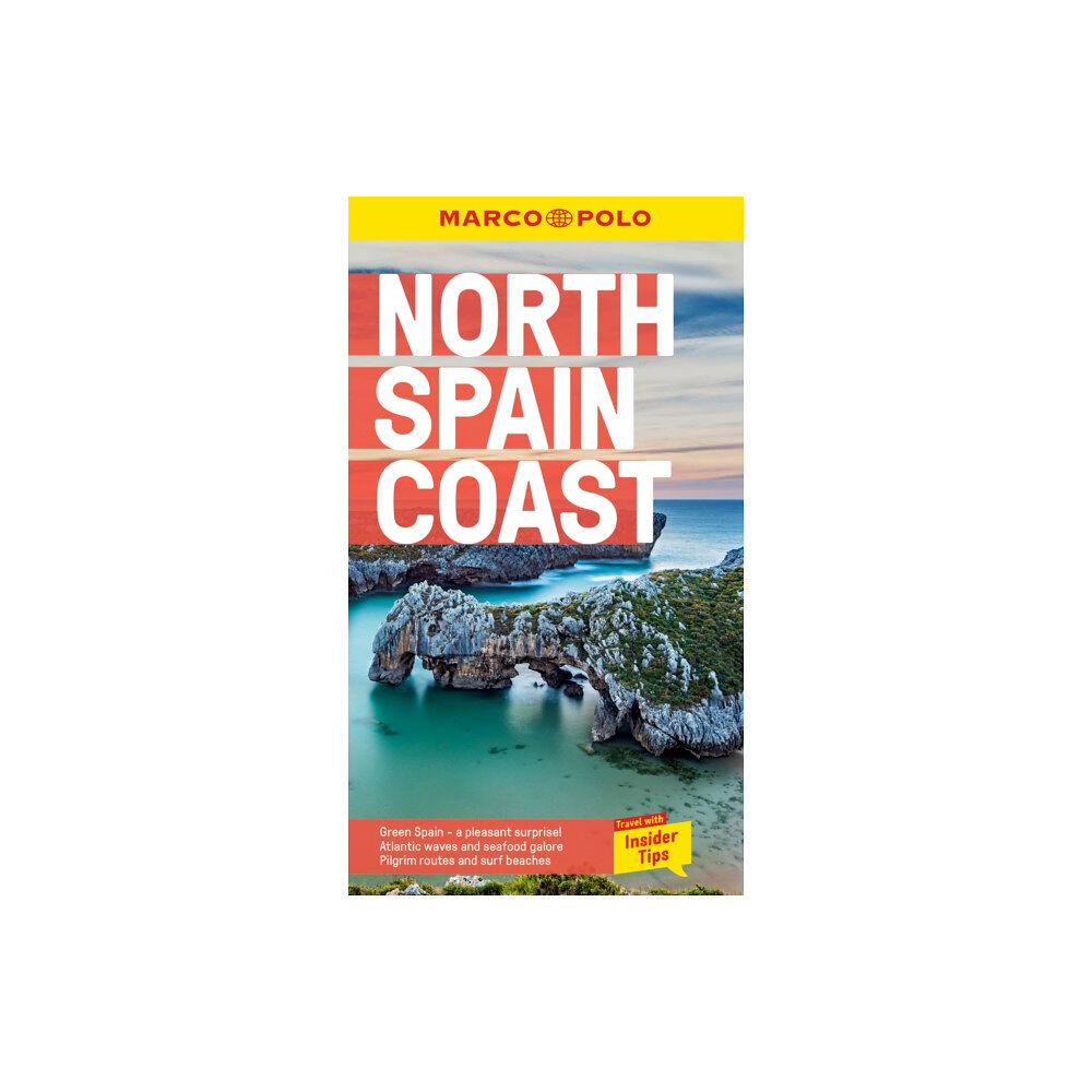 Heartwood Publishing North Spain Coast Marco Polo Pocket Travel Guide - with pull out map (häftad, eng)