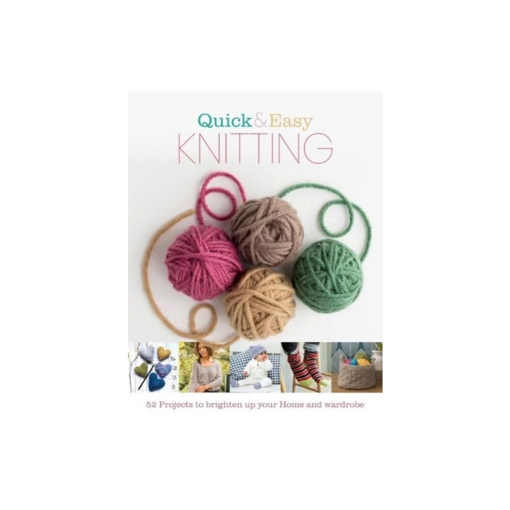 Danann Media Publishing Limited Quick & Easy Knitting (inbunden, eng)