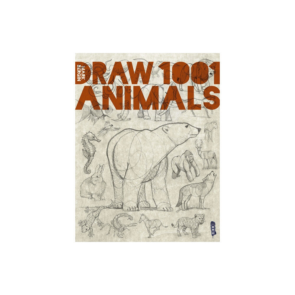 Bonnier Books Ltd Draw 1,001 Animals (häftad, eng)