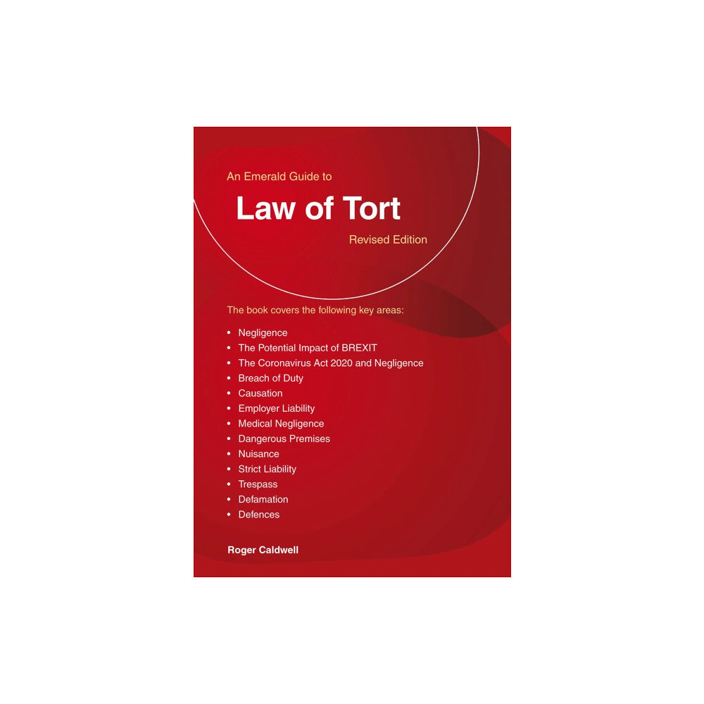 Straightforward Publishing An Emerald Guide to Law of Tort (häftad, eng)