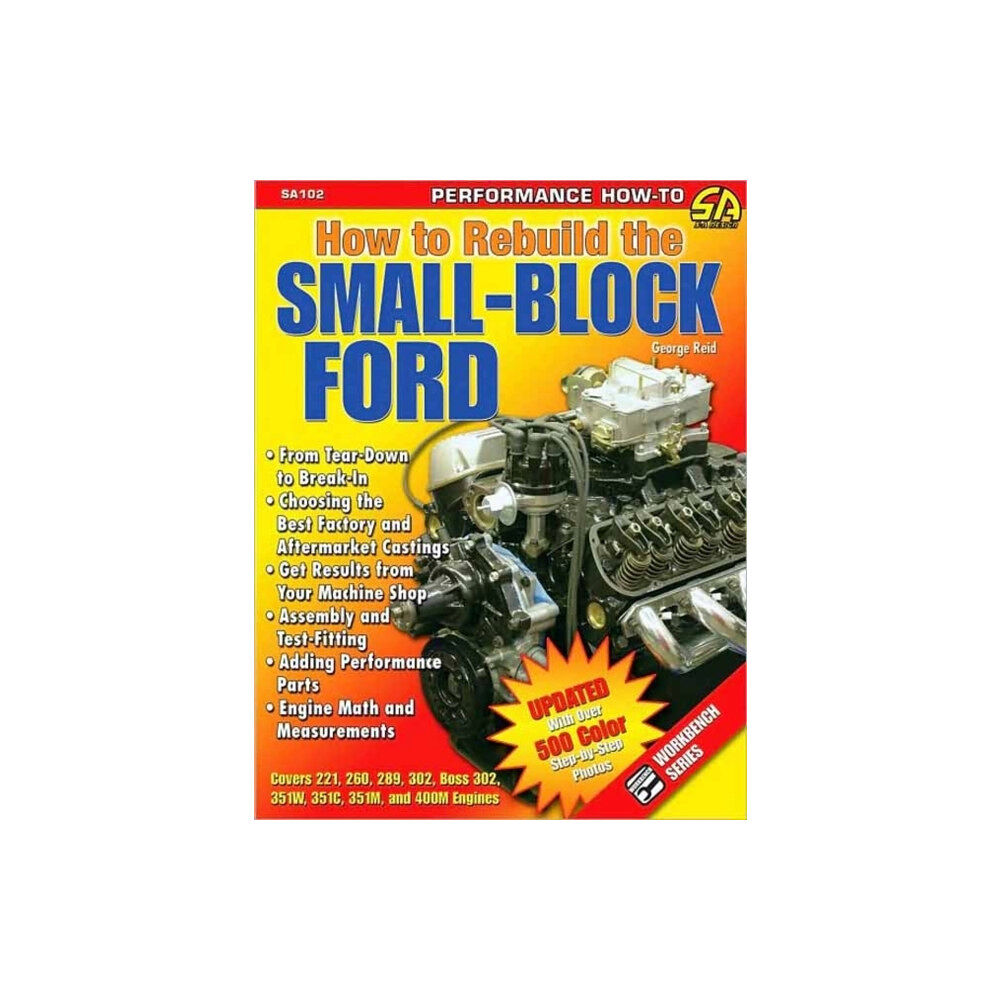 CarTech Inc How to Rebuild the Small-block Ford (häftad, eng)