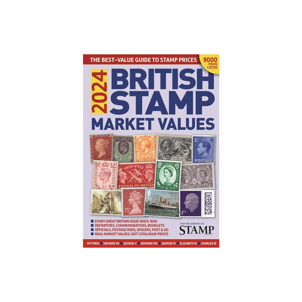 David Hall Publishing 2024 British Stamp Market Values (häftad, eng)