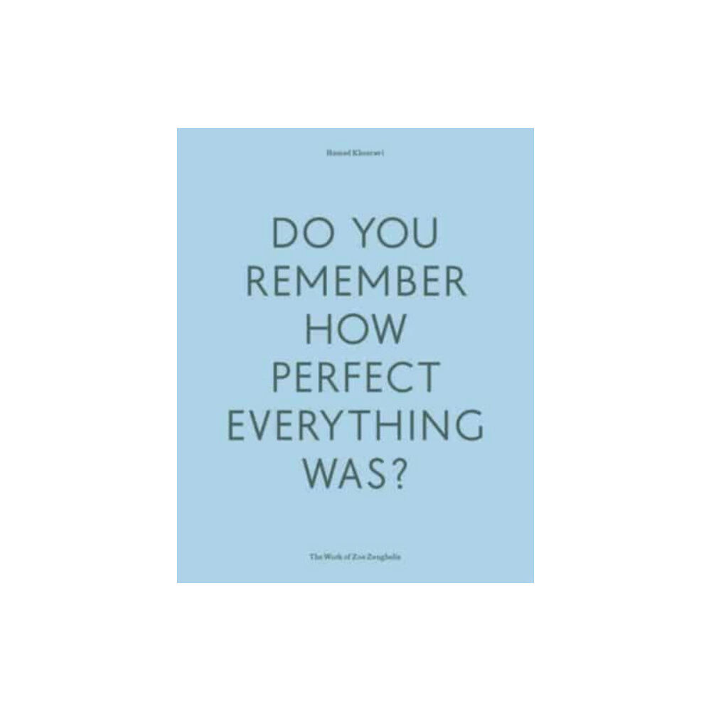 Architectural Association Publications Do Your Remember How Perfect Everything Was? (häftad, eng)