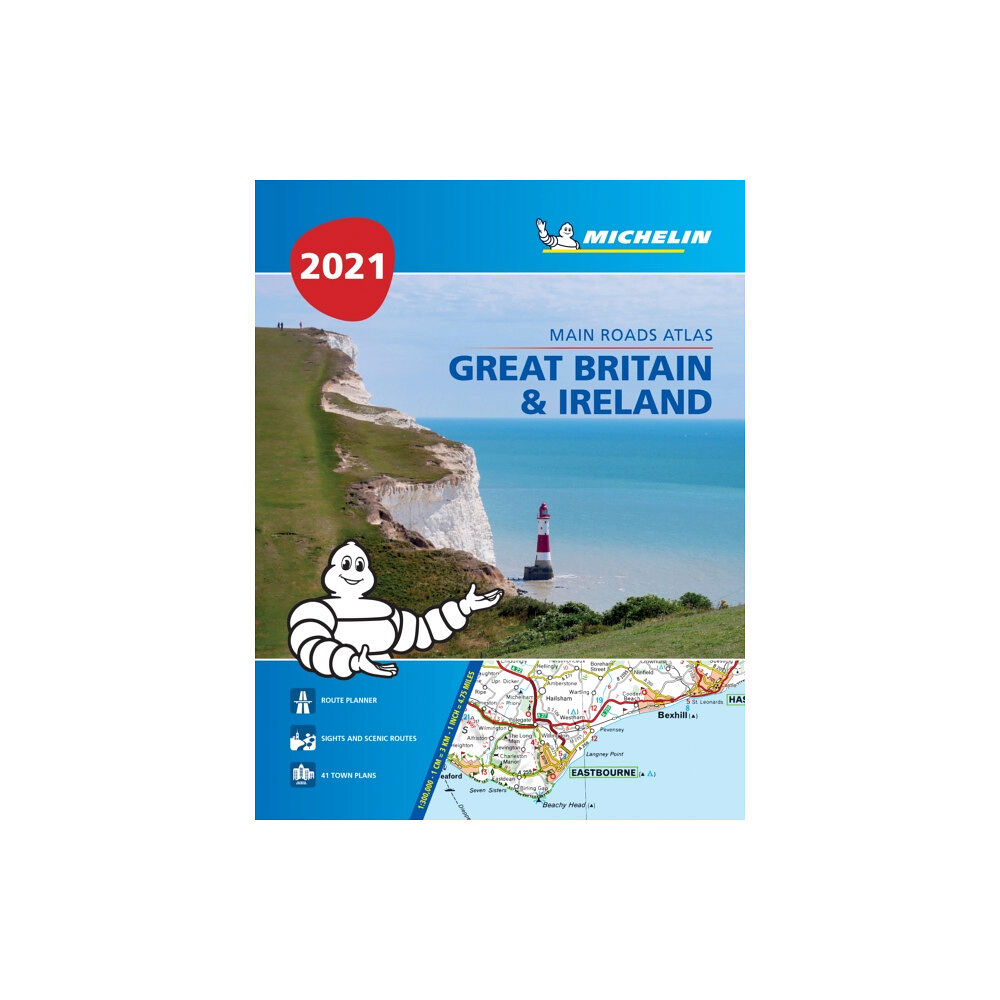 Michelin Editions Des Voyages Great Britain & Ireland 2021 - Mains Roads Atlas (A4-Paperback) (häftad, eng)