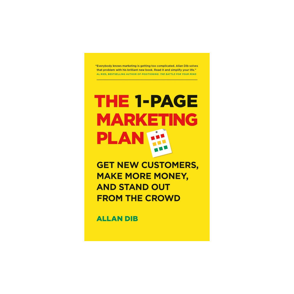 Page Two Books, Inc. The 1-Page Marketing Plan (häftad, eng)