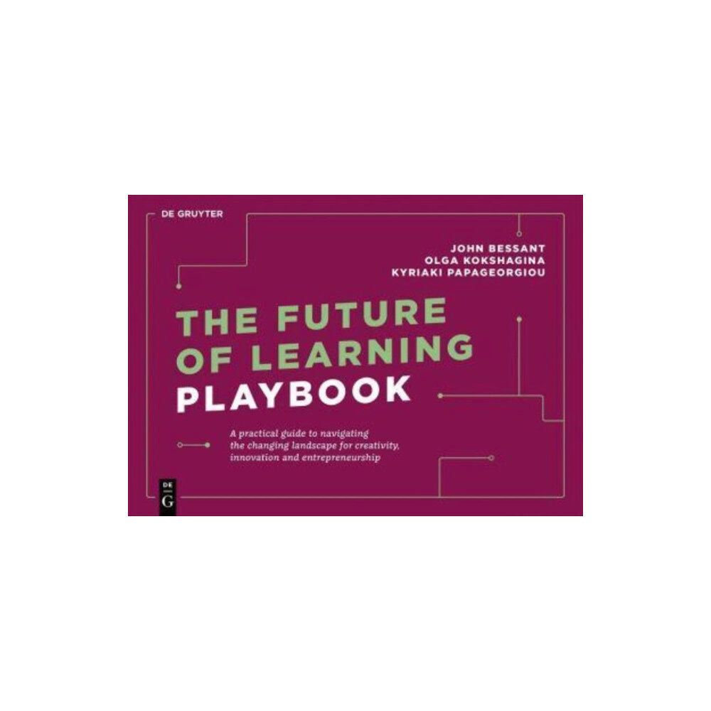 De Gruyter The Future of Learning Playbook (häftad, eng)