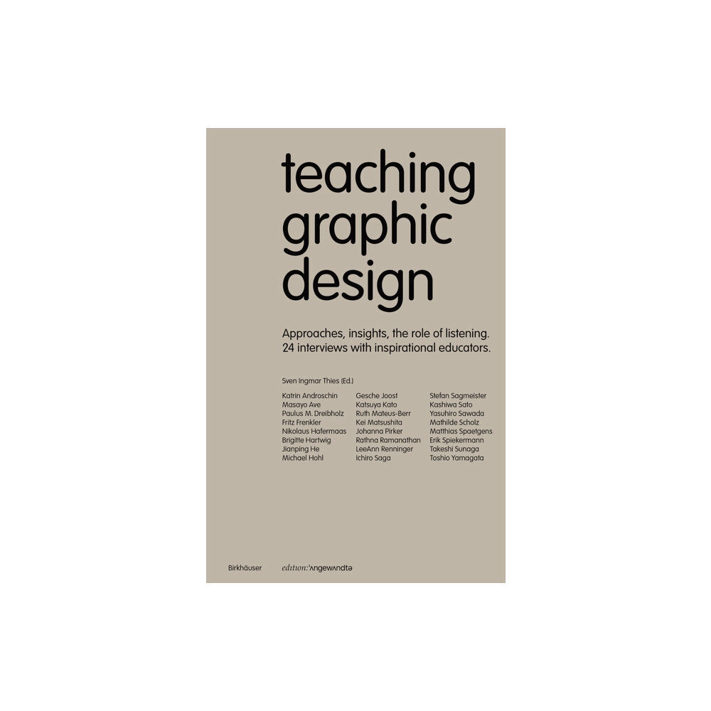 Birkhauser Teaching Graphic Design (häftad, eng)