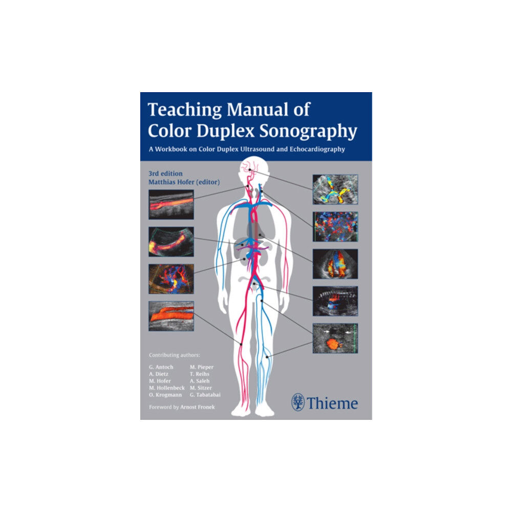 Thieme Publishing Group Teaching Manual of Color Duplex Sonography (häftad, eng)