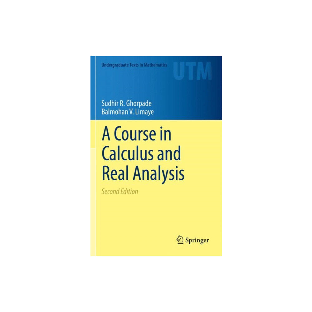 Springer Nature Switzerland AG A Course in Calculus and Real Analysis (häftad, eng)