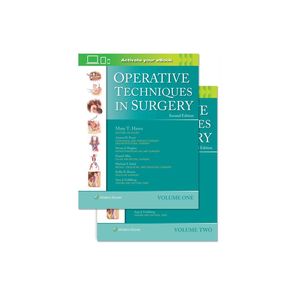 Wolters Kluwer Health Operative Techniques in Surgery: Print + eBook with Multimedia (inbunden, eng)