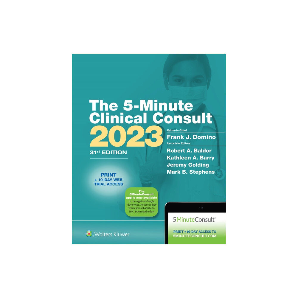 Wolters Kluwer Health 5-Minute Clinical Consult 2023 (inbunden, eng)