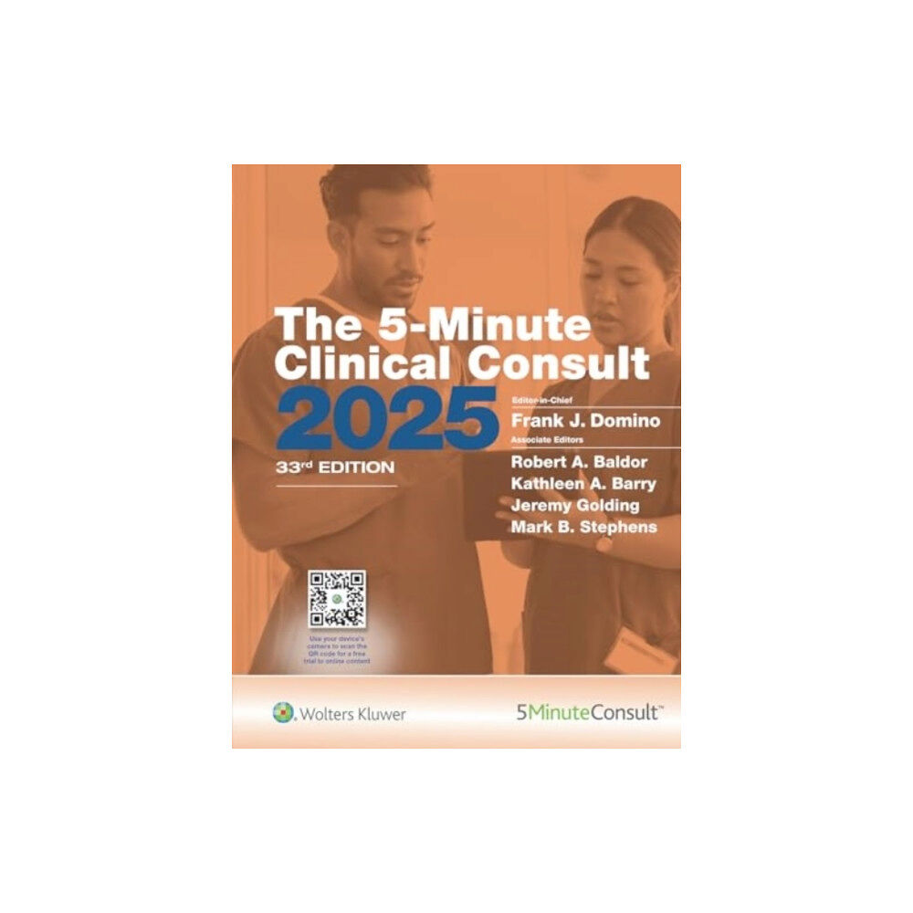 Wolters Kluwer Health The 5-Minute Clinical Consult 2025 (inbunden, eng)