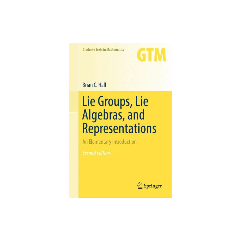 Springer International Publishing AG Lie Groups, Lie Algebras, and Representations (inbunden, eng)