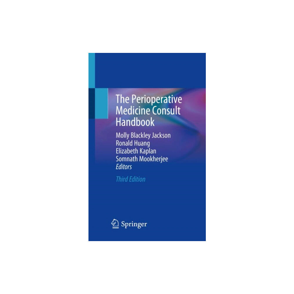 Springer Nature Switzerland AG The Perioperative Medicine Consult Handbook (häftad, eng)