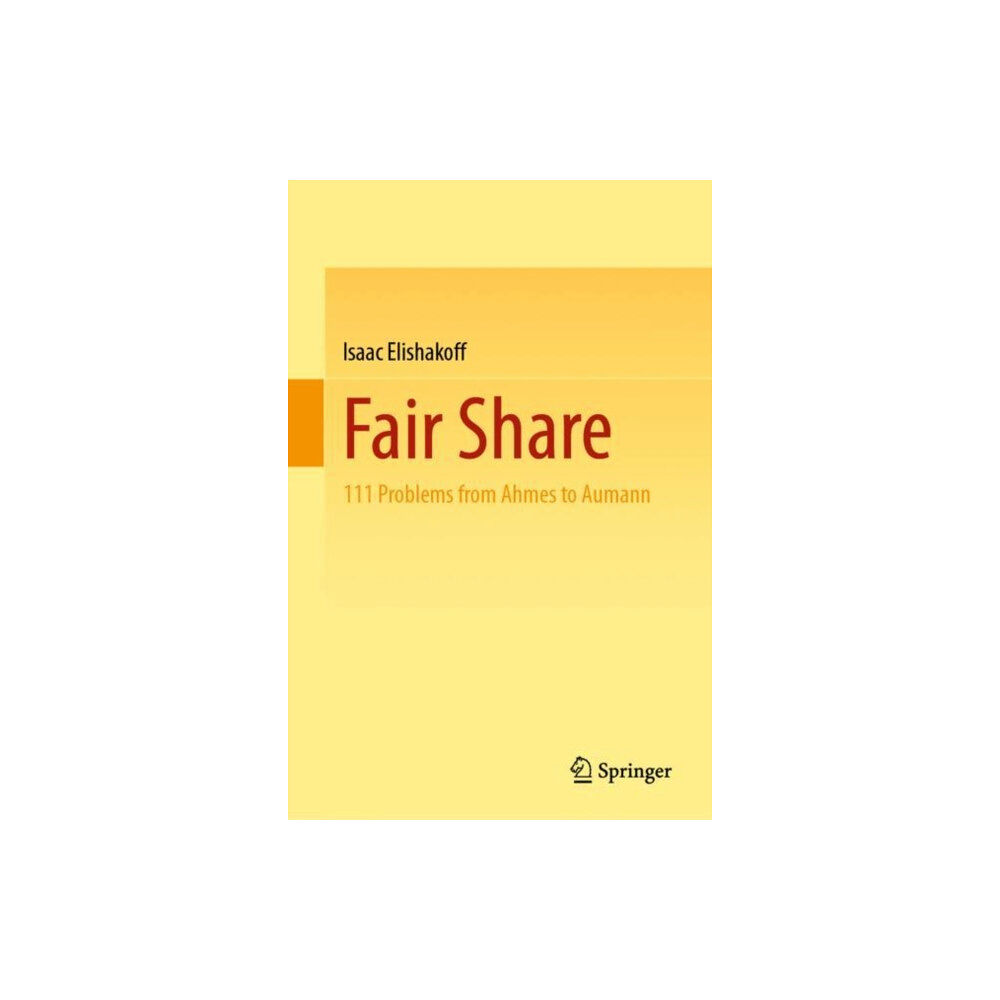 Springer International Publishing AG Fair Share (inbunden, eng)