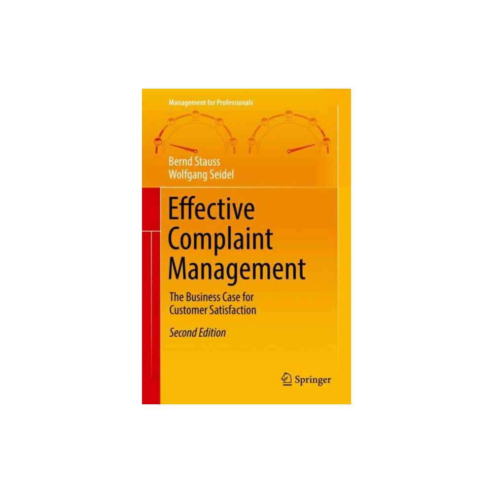 Springer International Publishing AG Effective Complaint Management (inbunden, eng)