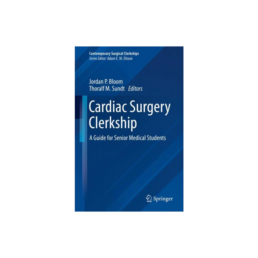 Springer International Publishing AG Cardiac Surgery Clerkship (häftad, eng)