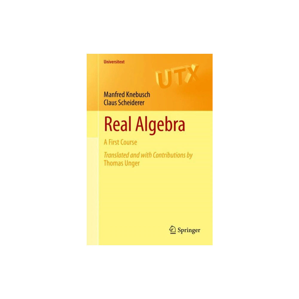 Springer International Publishing AG Real Algebra (häftad, eng)