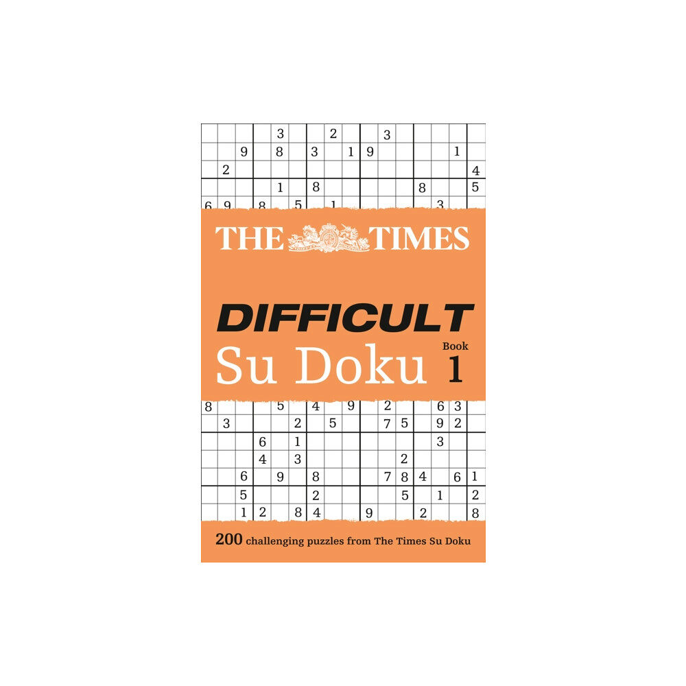 HarperCollins Publishers The Times Difficult Su Doku Book 1 (häftad, eng)