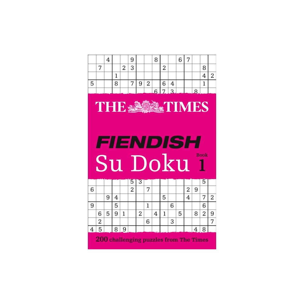 HarperCollins Publishers The Times Fiendish Su Doku Book 1 (häftad, eng)