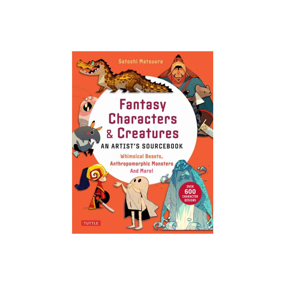 Tuttle Publishing Fantasy Characters & Creatures: An Artist's Sourcebook (häftad, eng)