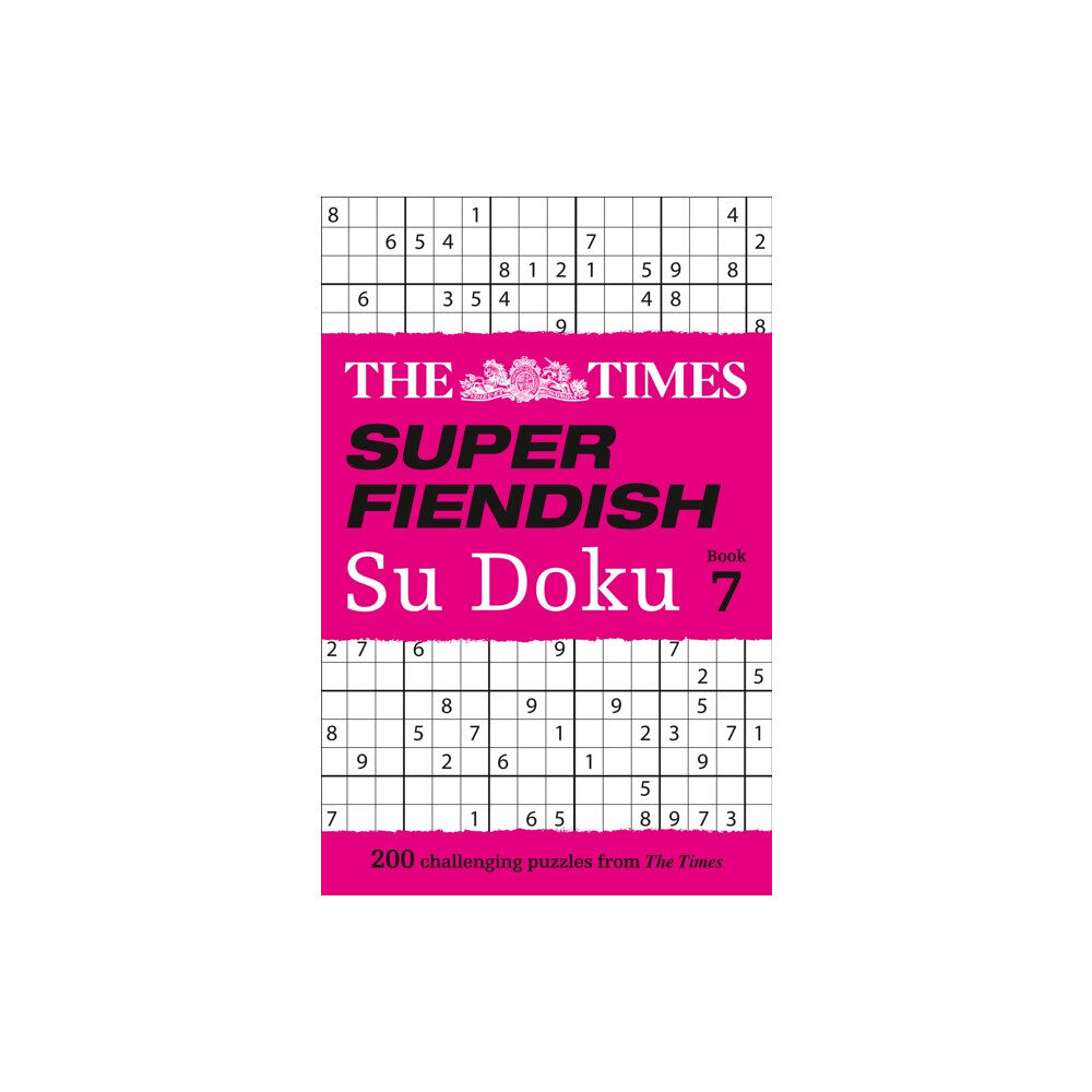 HarperCollins Publishers The Times Super Fiendish Su Doku Book 7 (häftad, eng)
