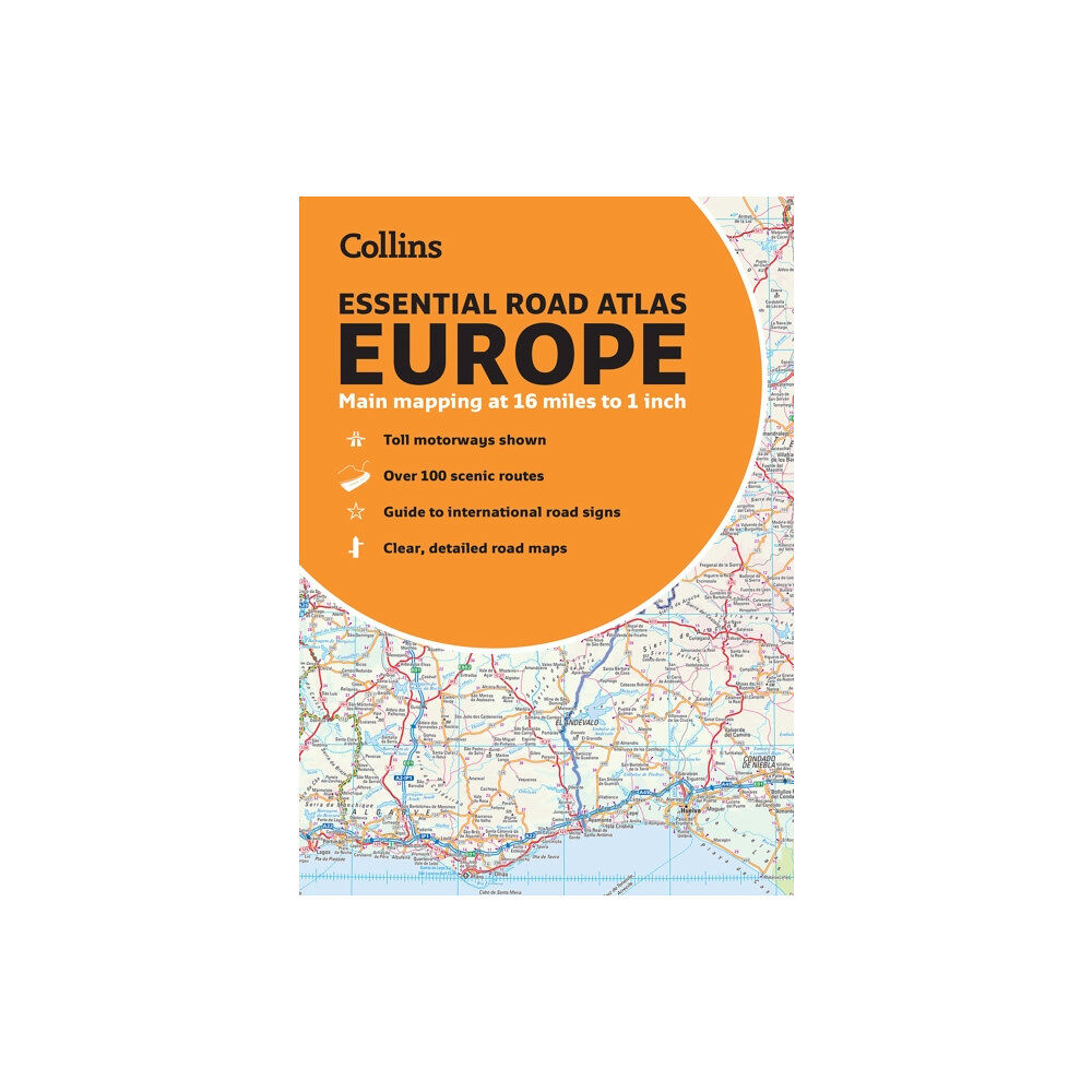 HarperCollins Publishers Collins Essential Road Atlas Europe (häftad, eng)